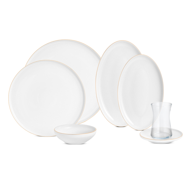 Aryıldız Lima Gold 32 Parça 6 Kişilik Kahvaltı Takımı - 3