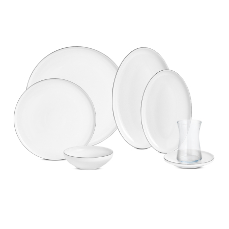 Aryıldız Lima Platin 32 Parça 6 Kişilik Kahvaltı Takımı - 3