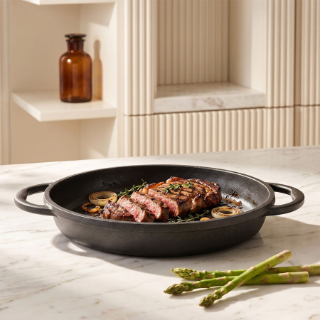 Aryıldız Lincoln Grill Tava Siyah 28 Cm - ARYILDIZ