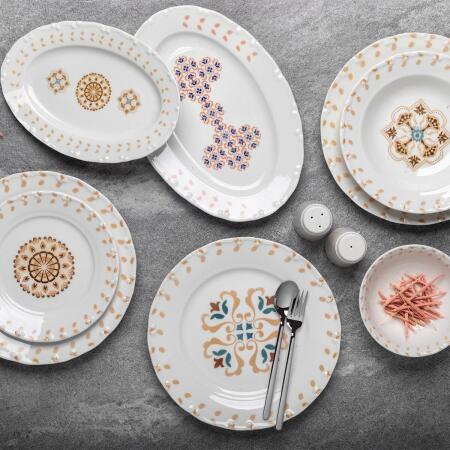 Aryıldız Lionetta 29 Parça 6 Kişilik Yemek Takımı - ARYILDIZ