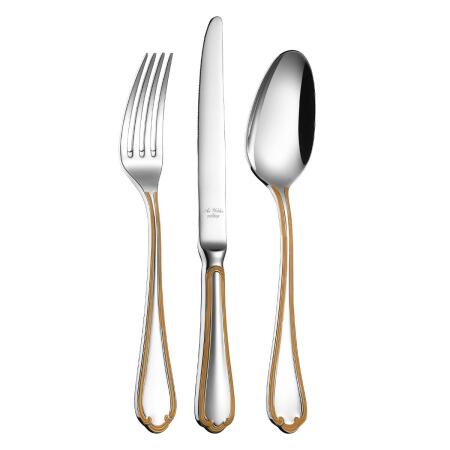 Aryıldız Lord Antik Seri Plus 89 Parça 12 Kişilik Çatal Kaşık Bıçak Takımı - ARYILDIZ