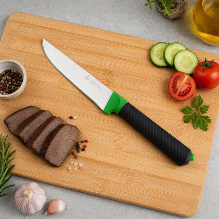 Aryıldız Lova Ekmek Bıçak Yeşil 14,5 cm - 1