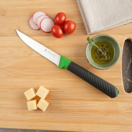 Aryıldız Lova Sebze Bıçağı Yeşil 11 cm - 1