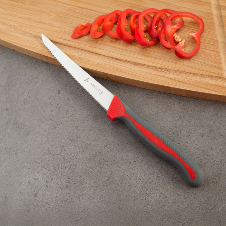 Aryıldız Lua Dişli Sebze Bıçağı Gri 10 cm - 2