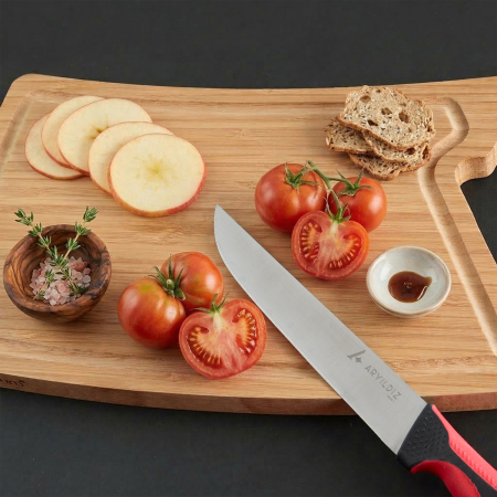 Aryıldız Lua Ekmek Bıçağı Kırmızı 16 cm - 3