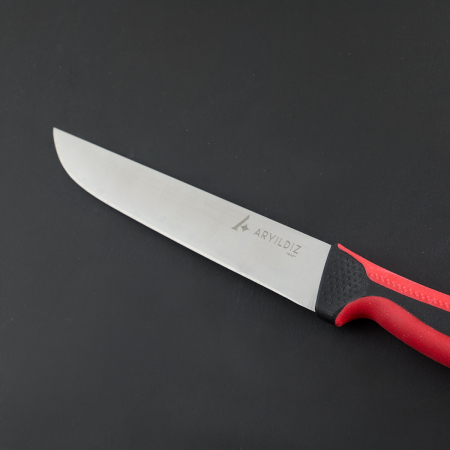 Aryıldız Lua Ekmek Bıçağı Kırmızı 16 cm - 6