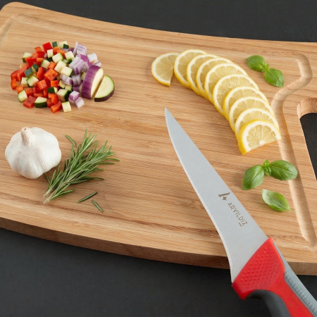 Aryıldız Lua Sıyırma Bıçağı Gri 14.5 cm - 3
