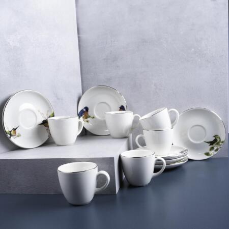 Aryıldız Luna 6 Kişilik Türk Kahve Fincan Takımı 90 ml - 2