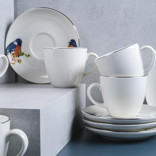 Aryıldız Luna 6 Kişilik Türk Kahve Fincan Takımı 90 ml - 4