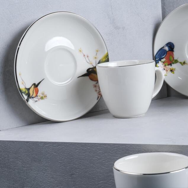 Aryıldız Luna 6 Kişilik Türk Kahve Fincan Takımı 90 ml - 5