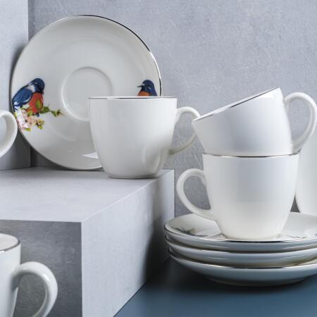 Aryıldız Luna 6 Kişilik Türk Kahve Fincan Takımı 90 ml - 4