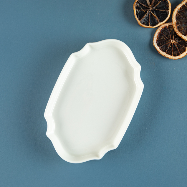 Aryıldız Lunar Kare Oval Servis Tabağı 15 cm - 2