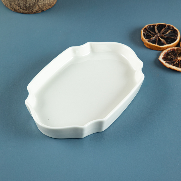Aryıldız Lunar Kare Oval Servis Tabağı 15 cm - 3