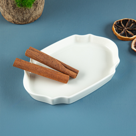 Aryıldız Lunar Kare Oval Servis Tabağı 15 cm - ARYILDIZ