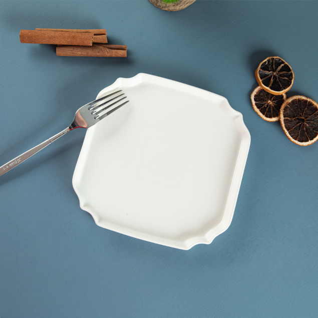 Aryıldız Lunar Kare Servis Tabağı 18 cm - 1