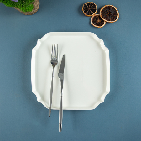 Aryıldız Lunar Kare Servis Tabağı 22 cm - 2