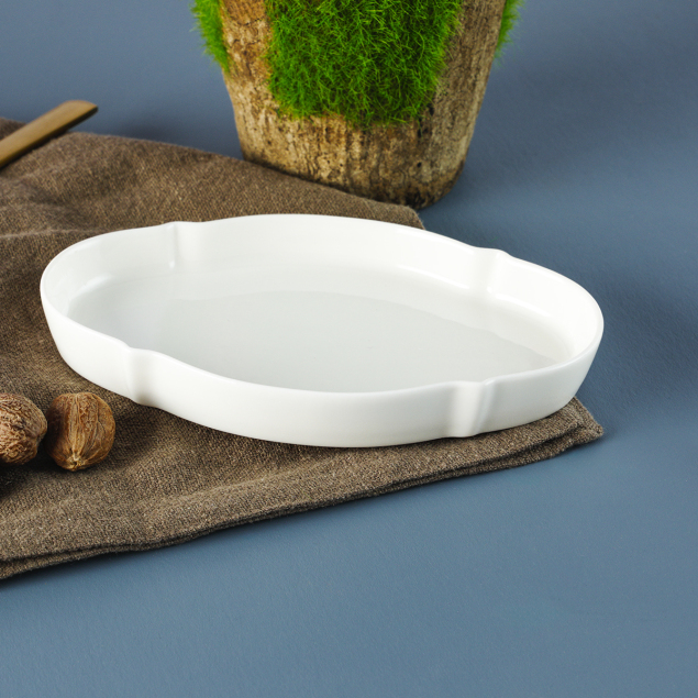 Aryıldız Lunar Oval Tabak 15 cm - 4