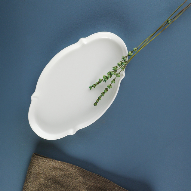 Aryıldız Lunar Oval Tabak 20 cm - 4