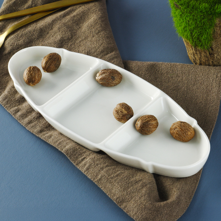 Aryıldız Lunar Yuvarlak 3 Bölmeli Tabak - 3