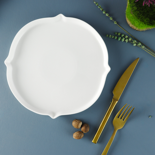 Aryıldız Lunar Yuvarlak Servis Tabağı 23 cm - 1
