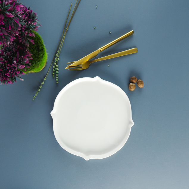 Aryıldız Lunar Yuvarlak Servis Tabağı 23 cm - 2