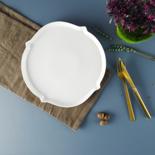 Aryıldız Lunar Yuvarlak Servis Tabağı 27 cm - 1