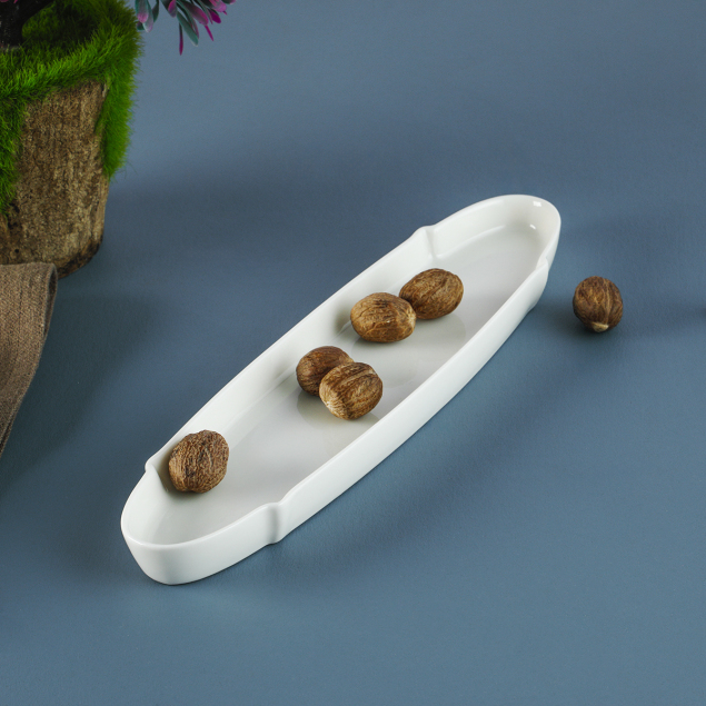 Aryıldız Lunar Yuvarlak Zeytin Servis Tabağı 25 cm - 1