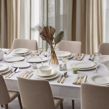 Aryıldız Lyla 60 Parça 12 Kişilik Yemek Takımı - ARYILDIZ