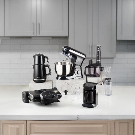 Aryıldız Maestro Elektrikli Çeyiz Seti Siyah - ARYILDIZ