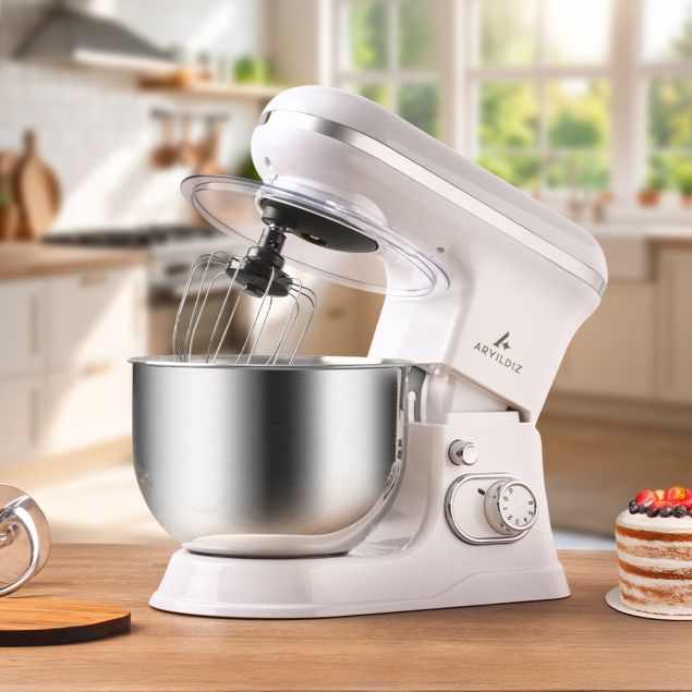 Aryıldız Magic Stand Mikser Krem - 2