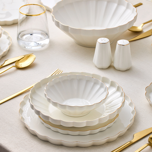 Aryıldız Margaret Gold 54 Parça 12 Kişilik Yemek Takımı - 2