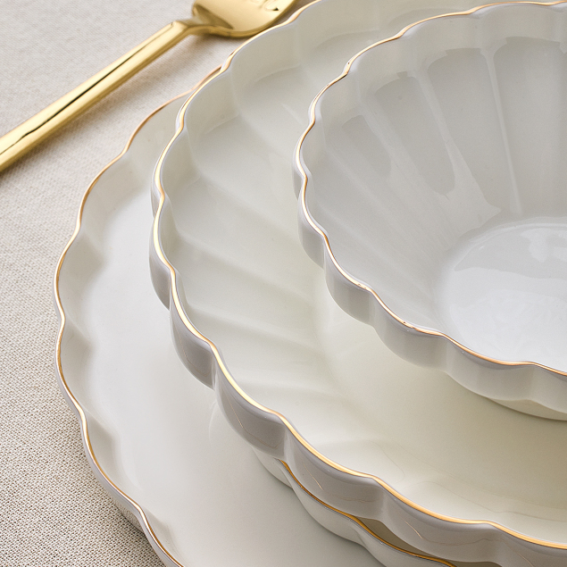 Aryıldız Margaret Gold 54 Parça 12 Kişilik Yemek Takımı - 4