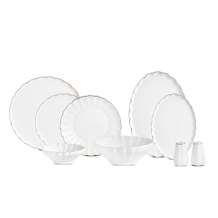 Aryıldız Margaret Gold 54 Parça 12 Kişilik Yemek Takımı - 7