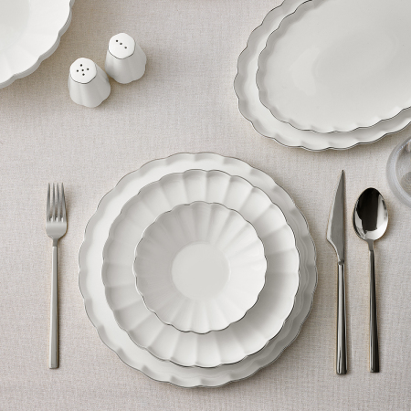 Aryıldız Margaret Platin 54 Parça 12 Kişilik Yemek Takımı - 3