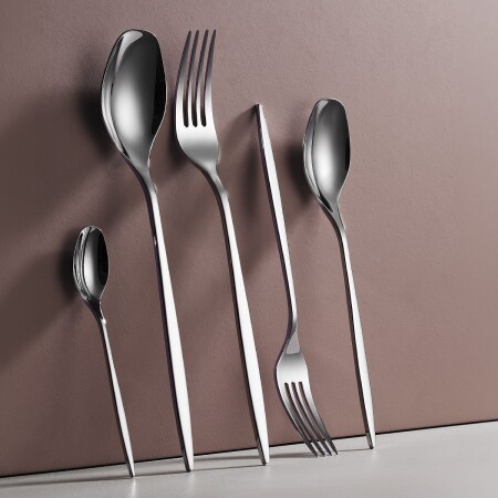 Aryıldız Maris 30 Parça 6 Kişilik Çatal Kaşık Bıçak Takımı - 1