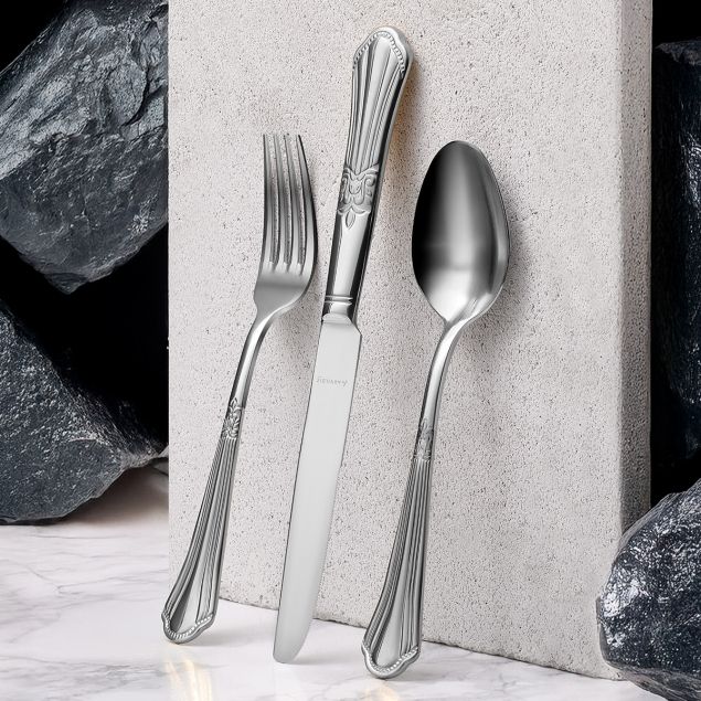 Aryıldız Marquise 84 Parça 12 Kişilik Çatal Kaşık Bıçak Takımı - 1