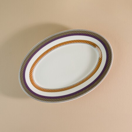 Aryıldız Marvia Kayık Tabak Sarı 25 cm - 5