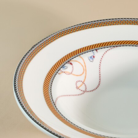 Aryıldız Marvia Makarna Tabağı Sarı 27 cm - 2