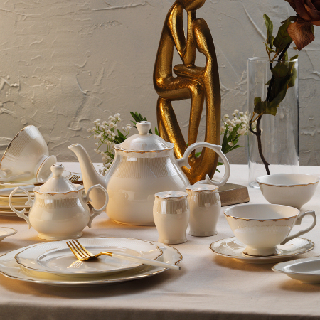 Aryıldız Milanis 36 Parça 6 Kişilik Kahvaltı Takımı - ARYILDIZ