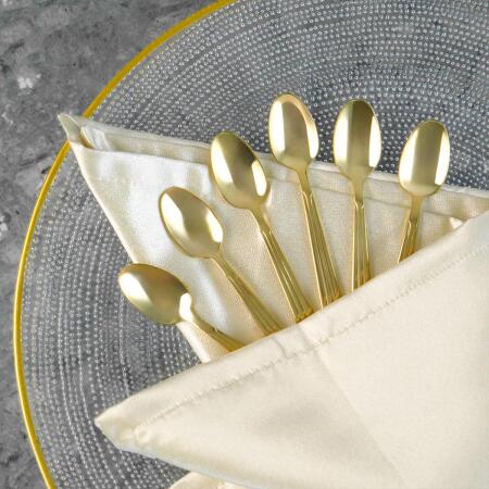 Aryıldız Milenyum 6'lı Çay Kaşığı Gold - ARYILDIZ