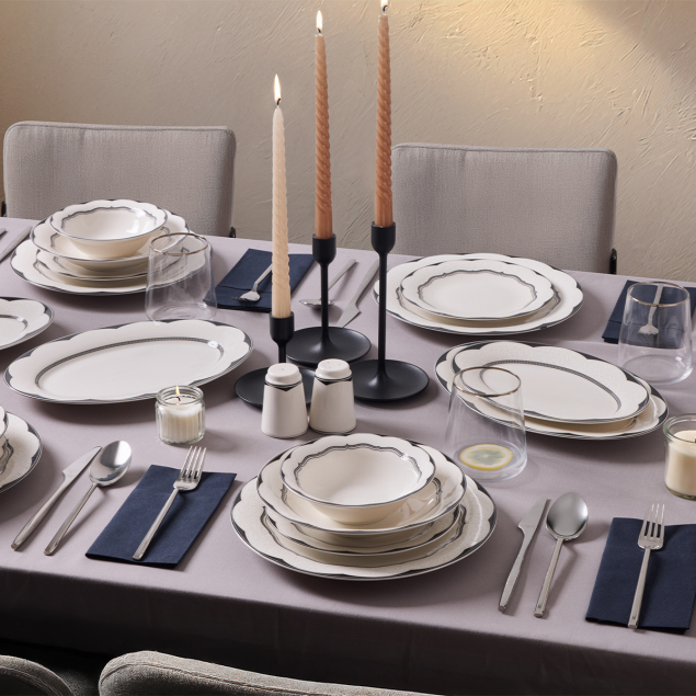 Aryıldız Minerva 30 Parça 6 Kişilik Yemek Takımı - 1