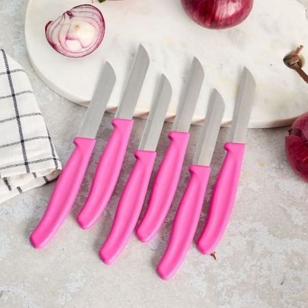 Aryıldız Mira 6 Parça Meyve Bıçak Seti Fuşya - ARYILDIZ