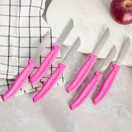 Aryıldız Mira 6 Parça Meyve Bıçak Seti Fuşya - 2