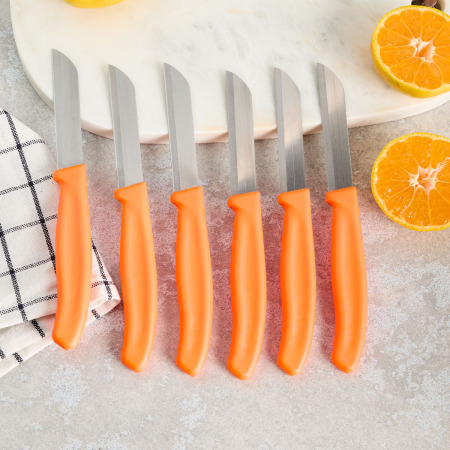 Aryıldız Mira 6 Parça Meyve Bıçak Seti Turuncu - ARYILDIZ