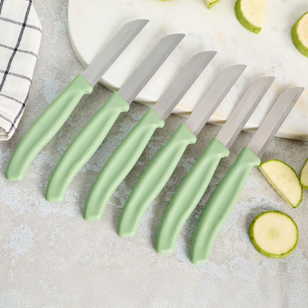 Aryıldız Mira 6 Parça Meyve Bıçak Seti Yeşil - 1
