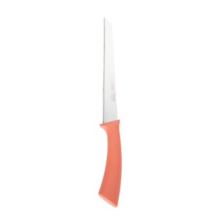 Aryıldız Mira Tırtıklı Ekmek Bıçağı Somon 17 cm - 6