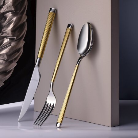 Aryıldız Mirabella Plus 84 Parça 12 Kişilik Çatal Kaşık Bıçak Takımı - 1