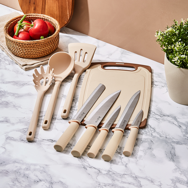 Aryıldız Miyabi 10 Parça Blok Bıçak ve Pano Seti - 2