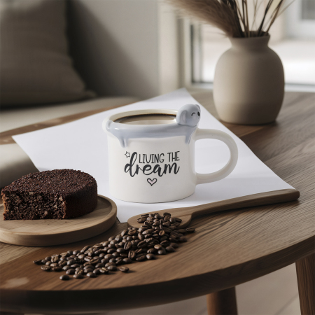 Aryıldız Mood Koala Figürlü Kupa 315 ml - ARYILDIZ