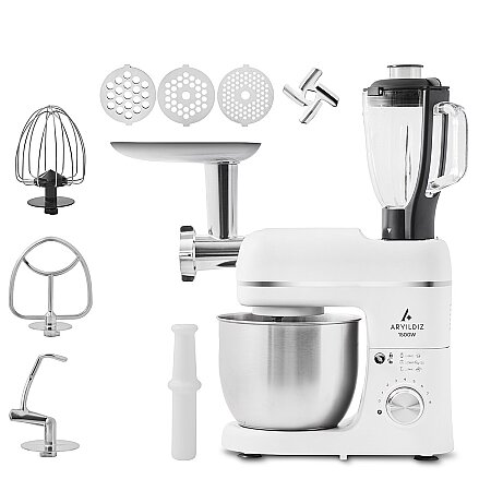 Aryıldız Multi 3in1 Stand Mikser Beyaz - 6